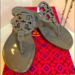 Tory Burch Miller Patent Leather Sandals